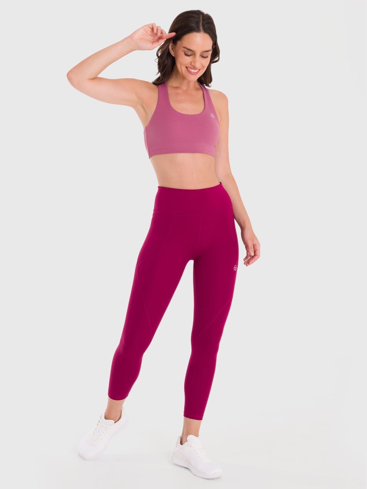 Calza Mujer Ankle Legg Anto Burdeo-1