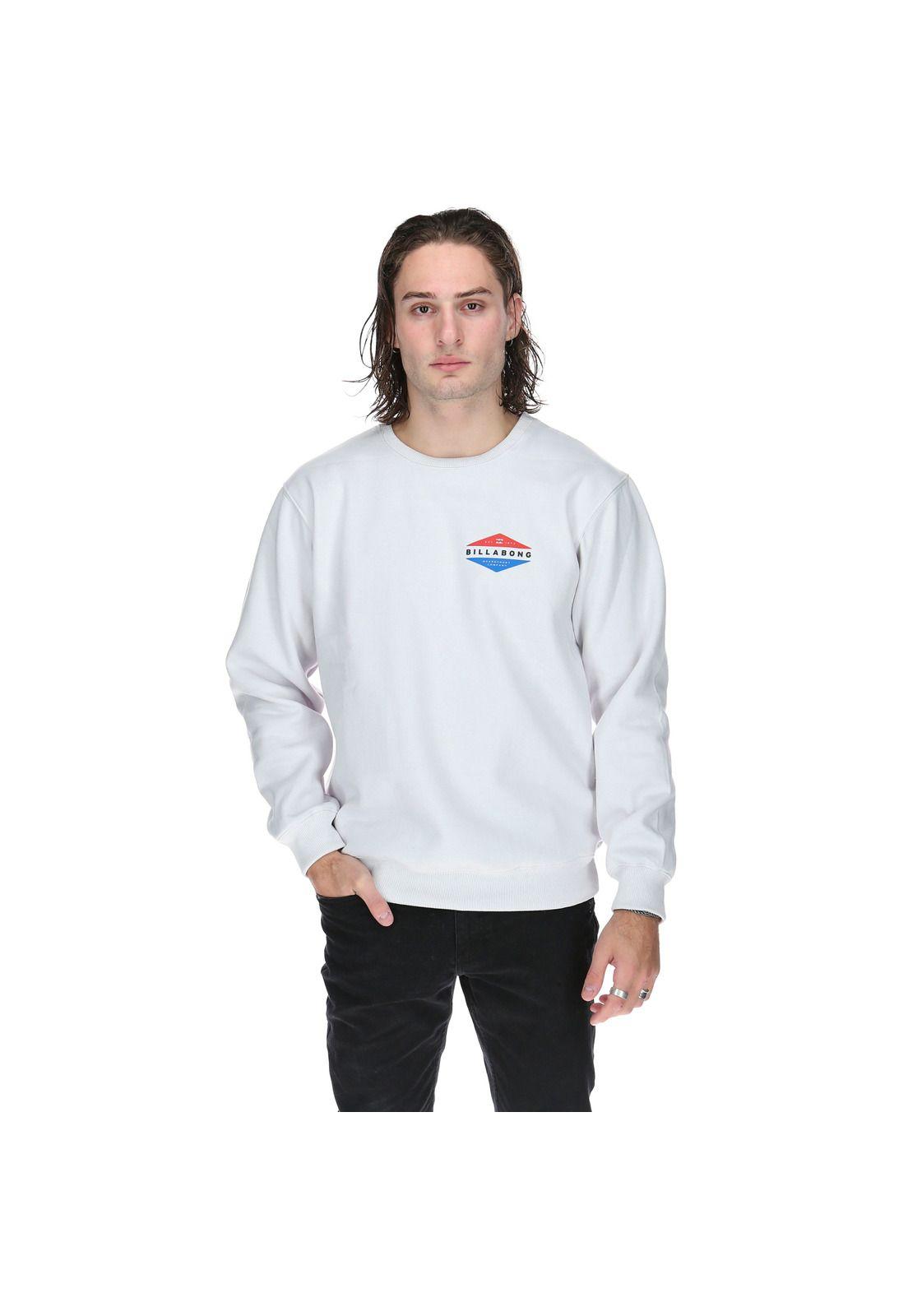 Polerón Unisex Level Crew Crema -0