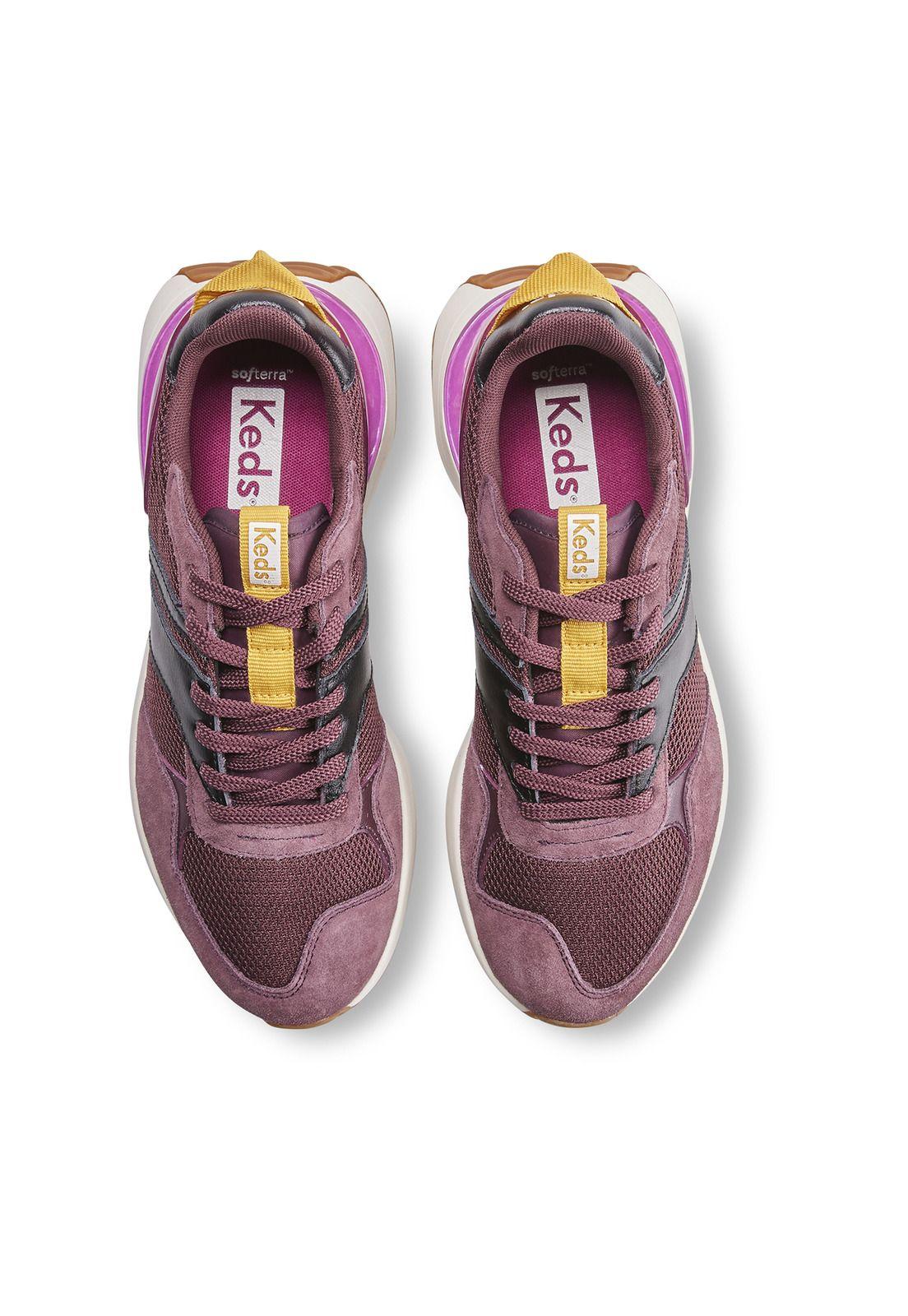 Zapatilla Mujer Tiasa Morado -2