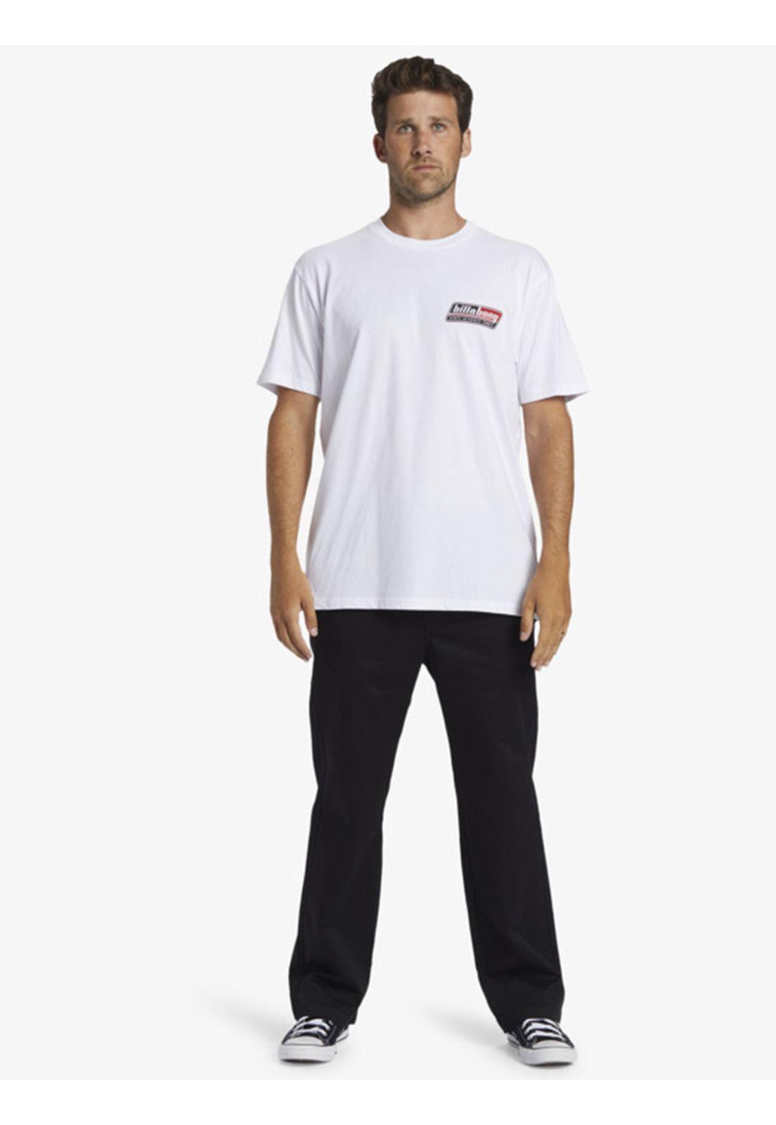 Polera Hombre Walled Blanca-1