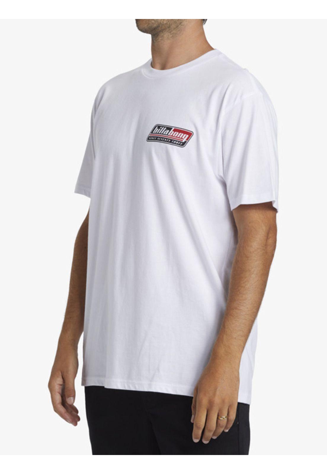 Polera Hombre Walled Blanca-4
