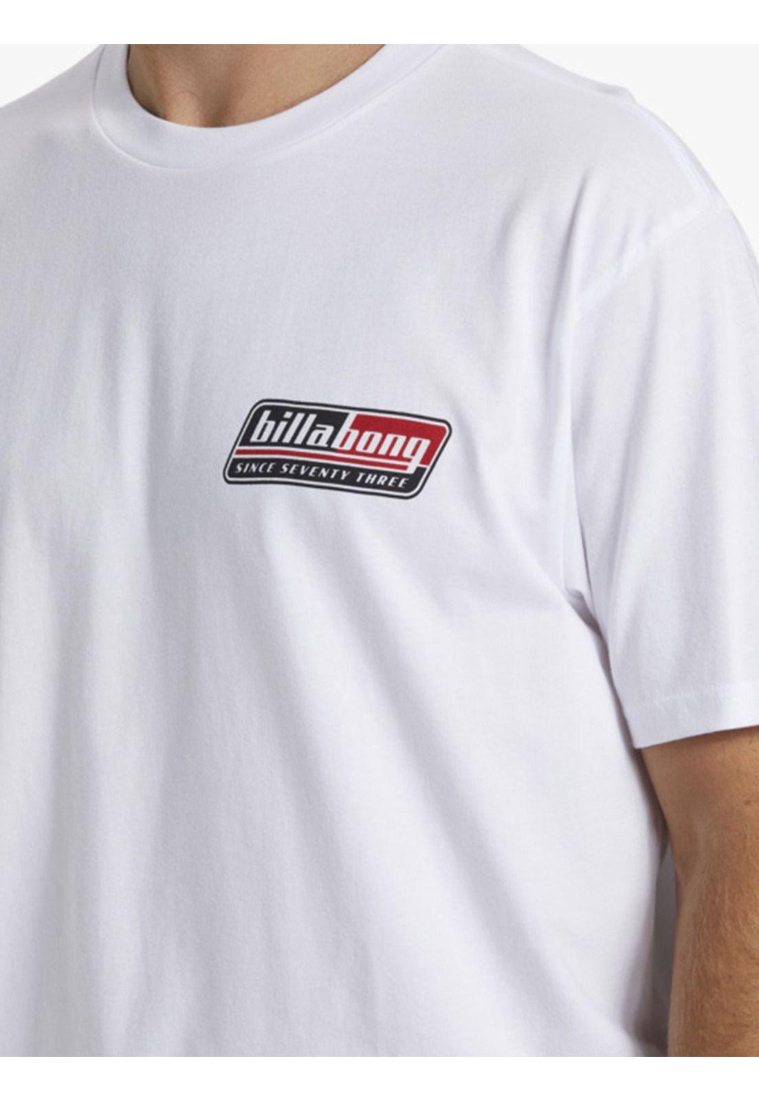 Polera Hombre Walled Blanca-6
