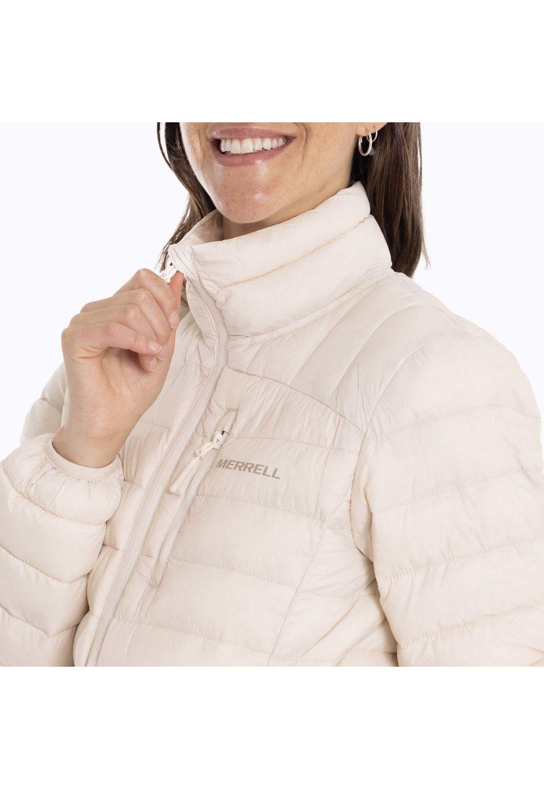 Parka Mujer Iditarod Crema Merrell-4