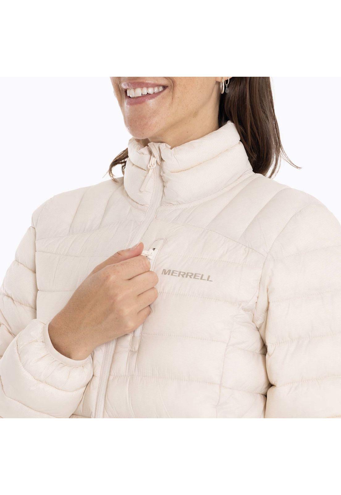 Parka Mujer Iditarod Crema Merrell-5