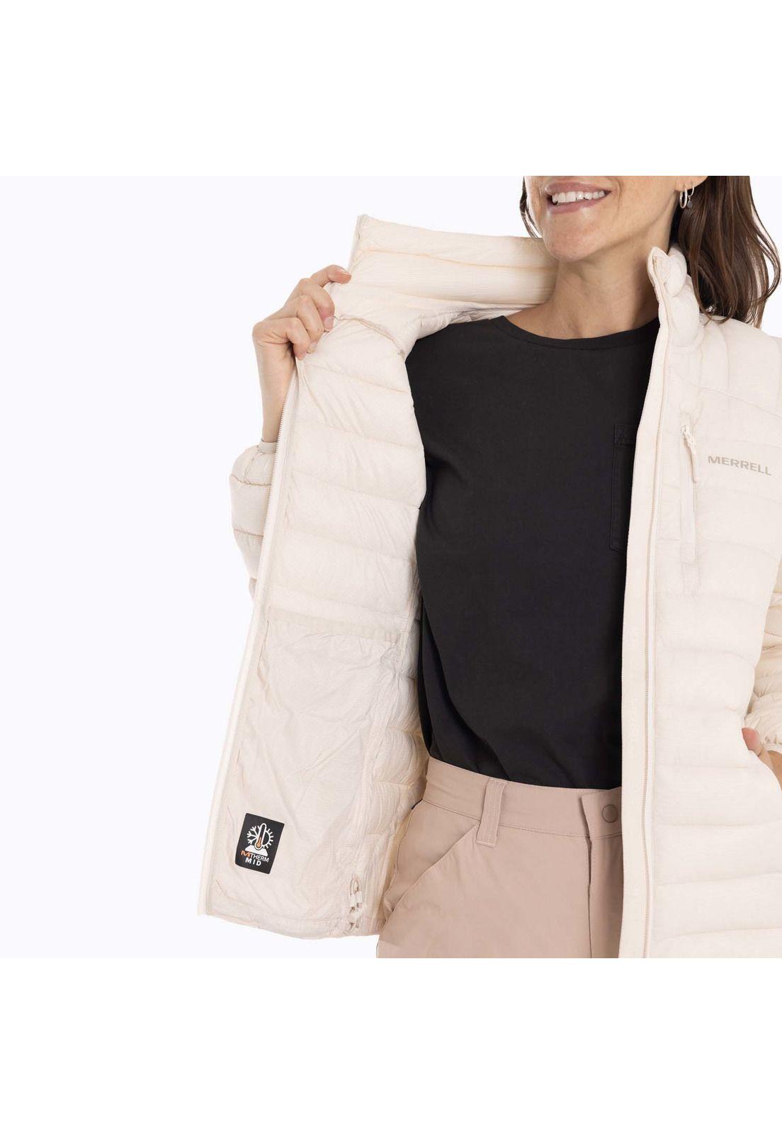 Parka Mujer Iditarod Crema Merrell-8