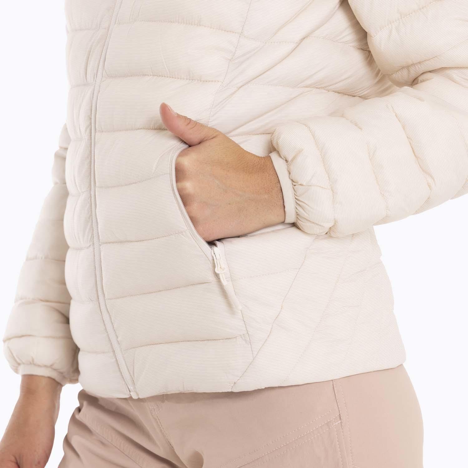 Parka Mujer Iditarod Crema Merrell-6