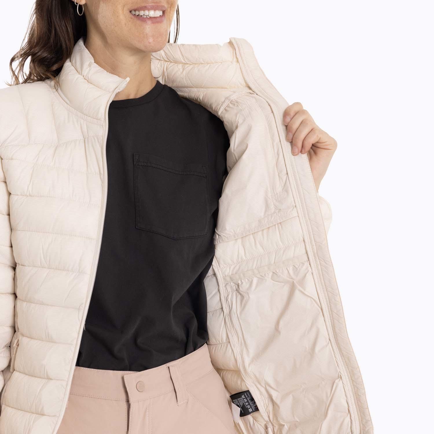 Parka Mujer Iditarod Crema Merrell-7