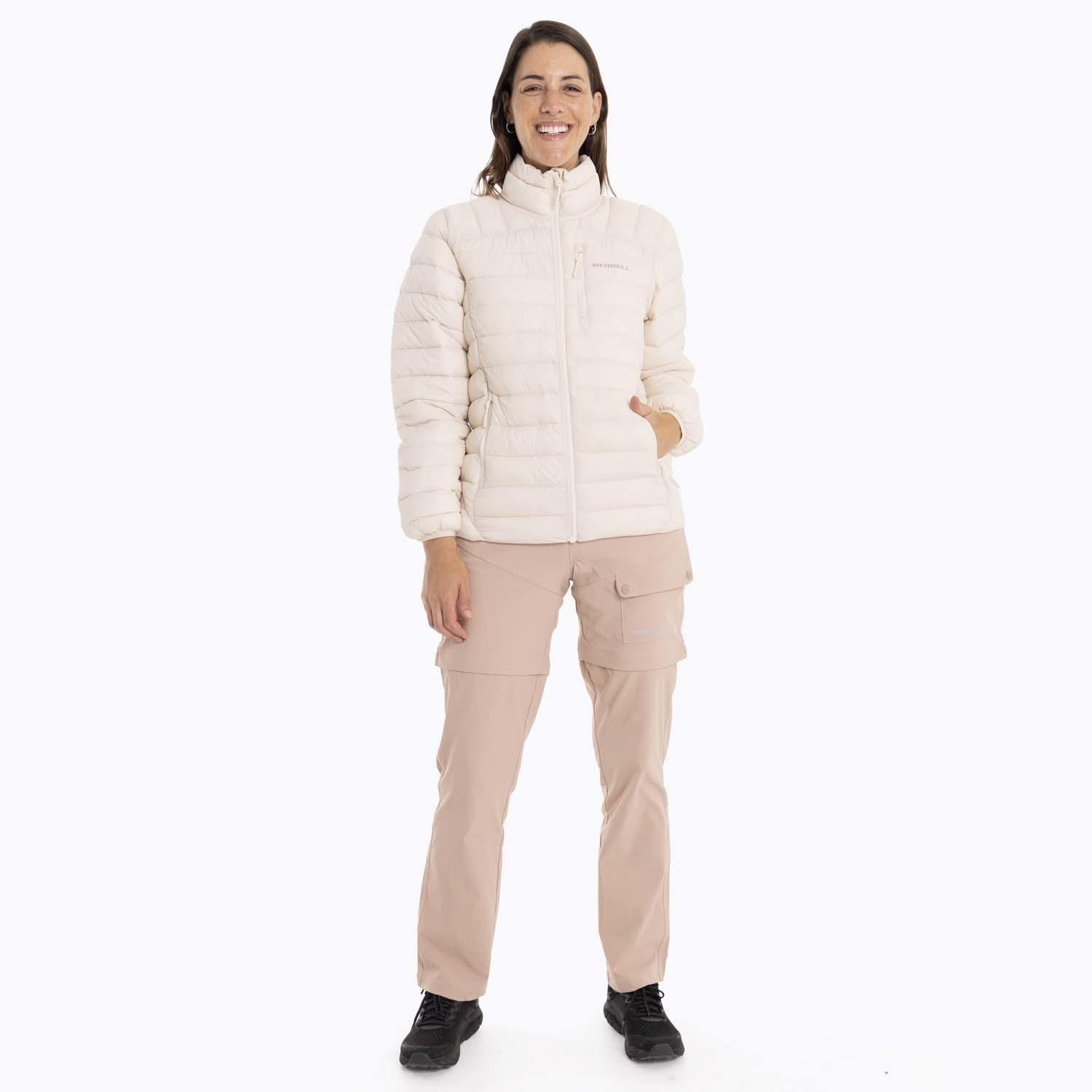Parka Mujer Iditarod Crema Merrell-9