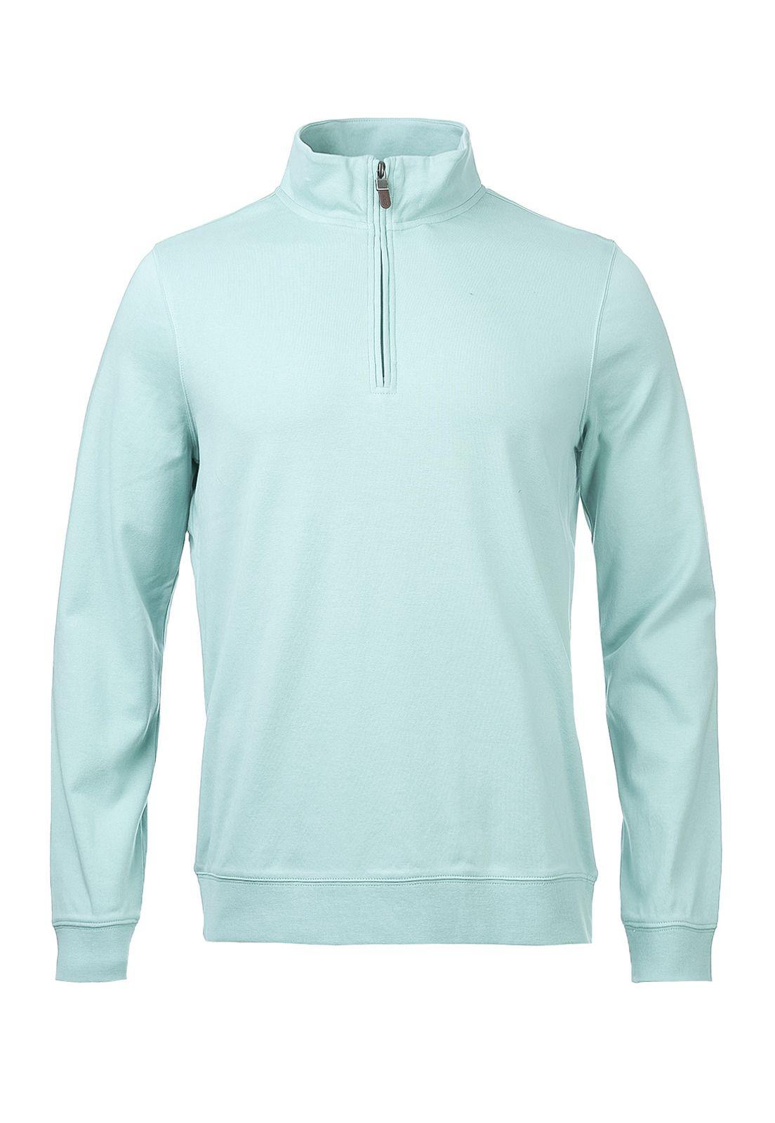 Sweater Algodón Orgánico Rimini Verde Hombre-0