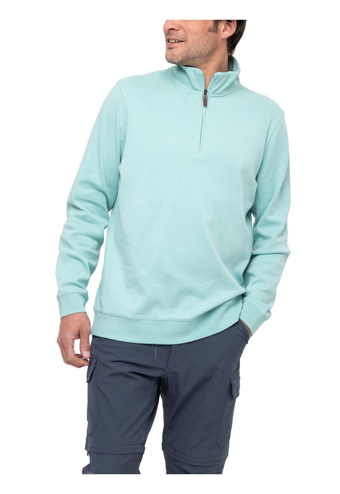 Sweater Algodón Orgánico Rimini Verde Hombre-4