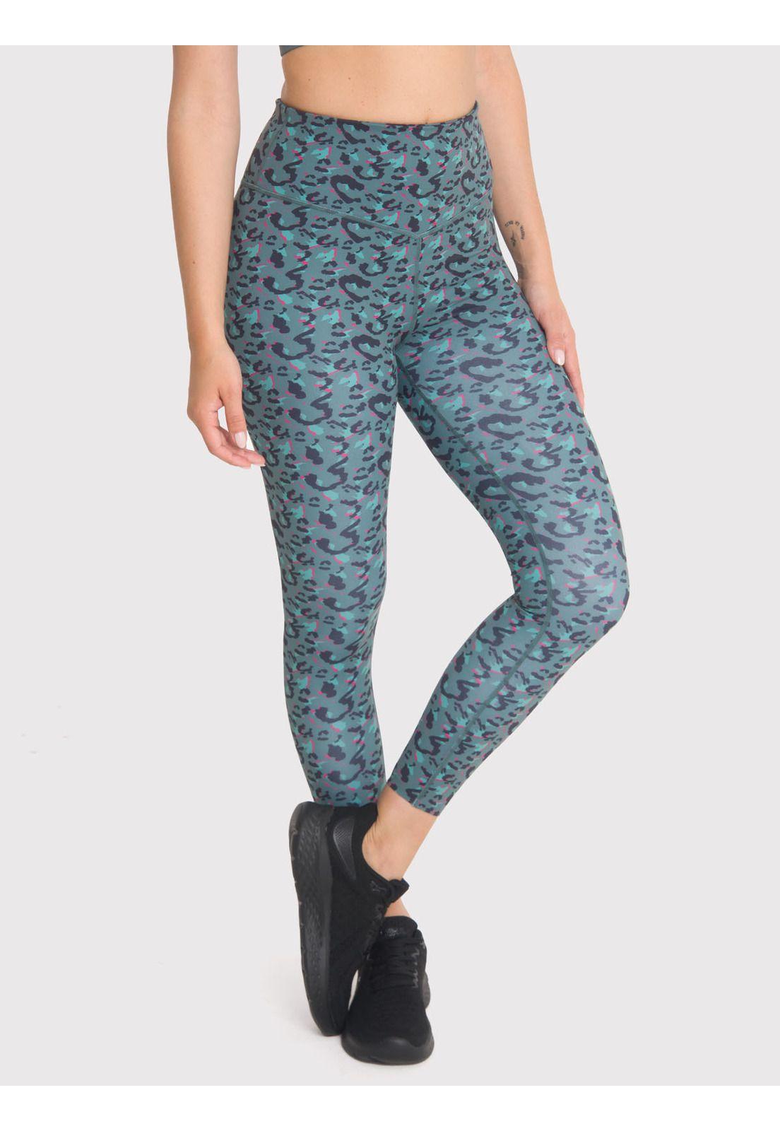 Calza deportiva 7/8 Mujer Ankle Leg Emma Verde-3