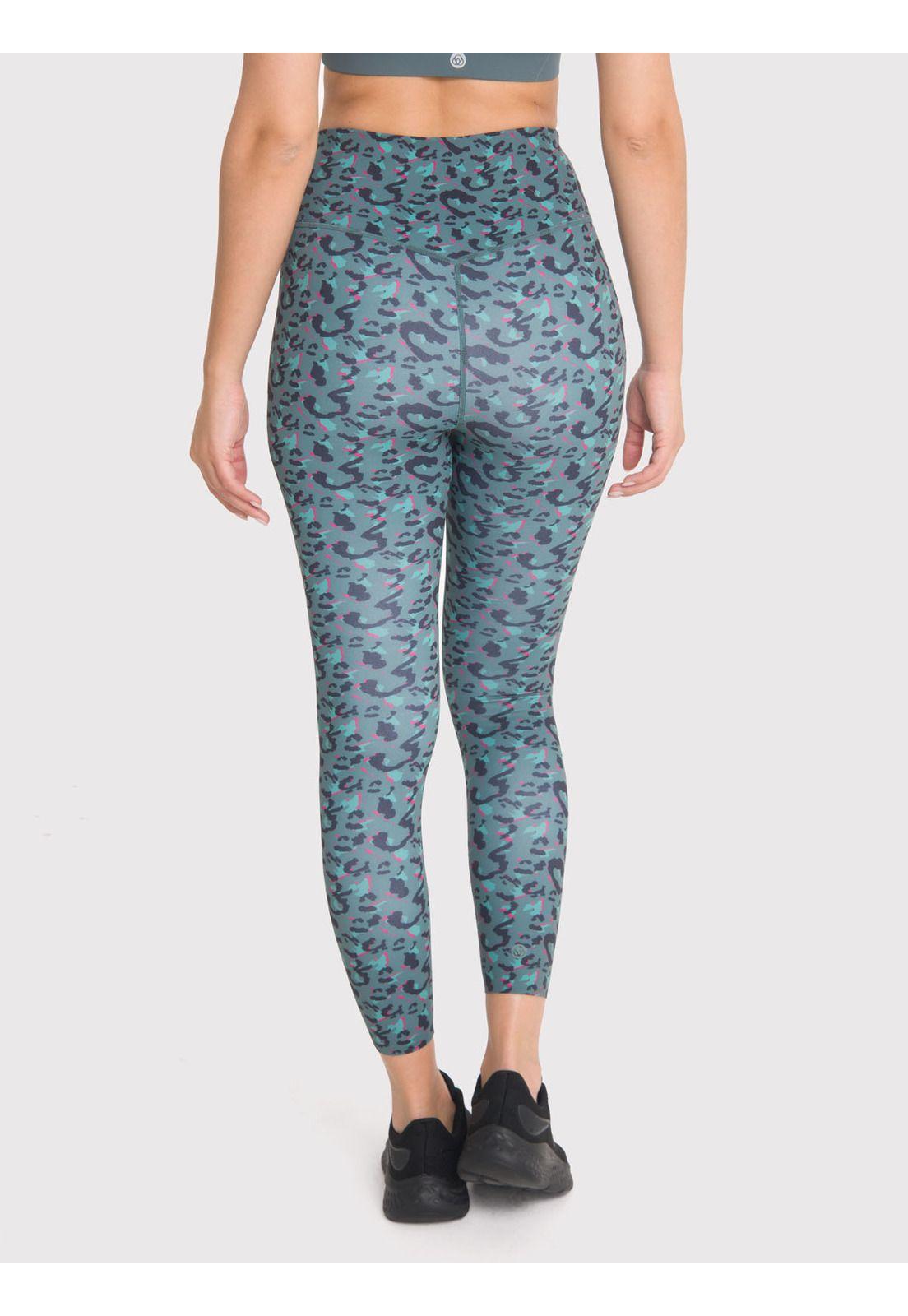 Calza deportiva 7/8 Mujer Ankle Leg Emma Verde-4