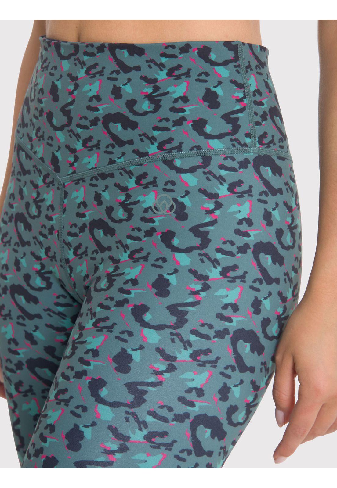 Calza deportiva 7/8 Mujer Ankle Leg Emma Verde-5