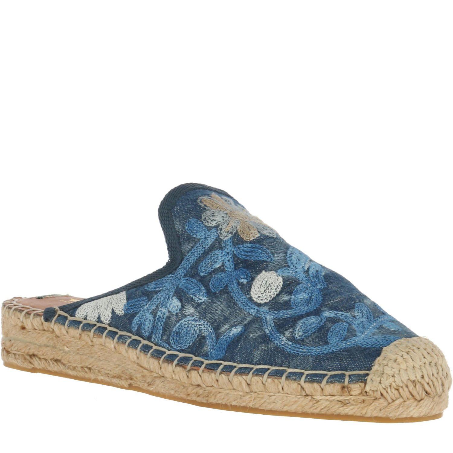 Alpargata Poliéster Princess Azul Mujer Rockford-0