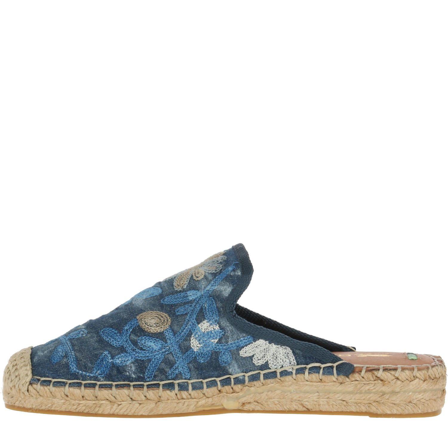 Alpargata Poliéster Princess Azul Mujer Rockford-3