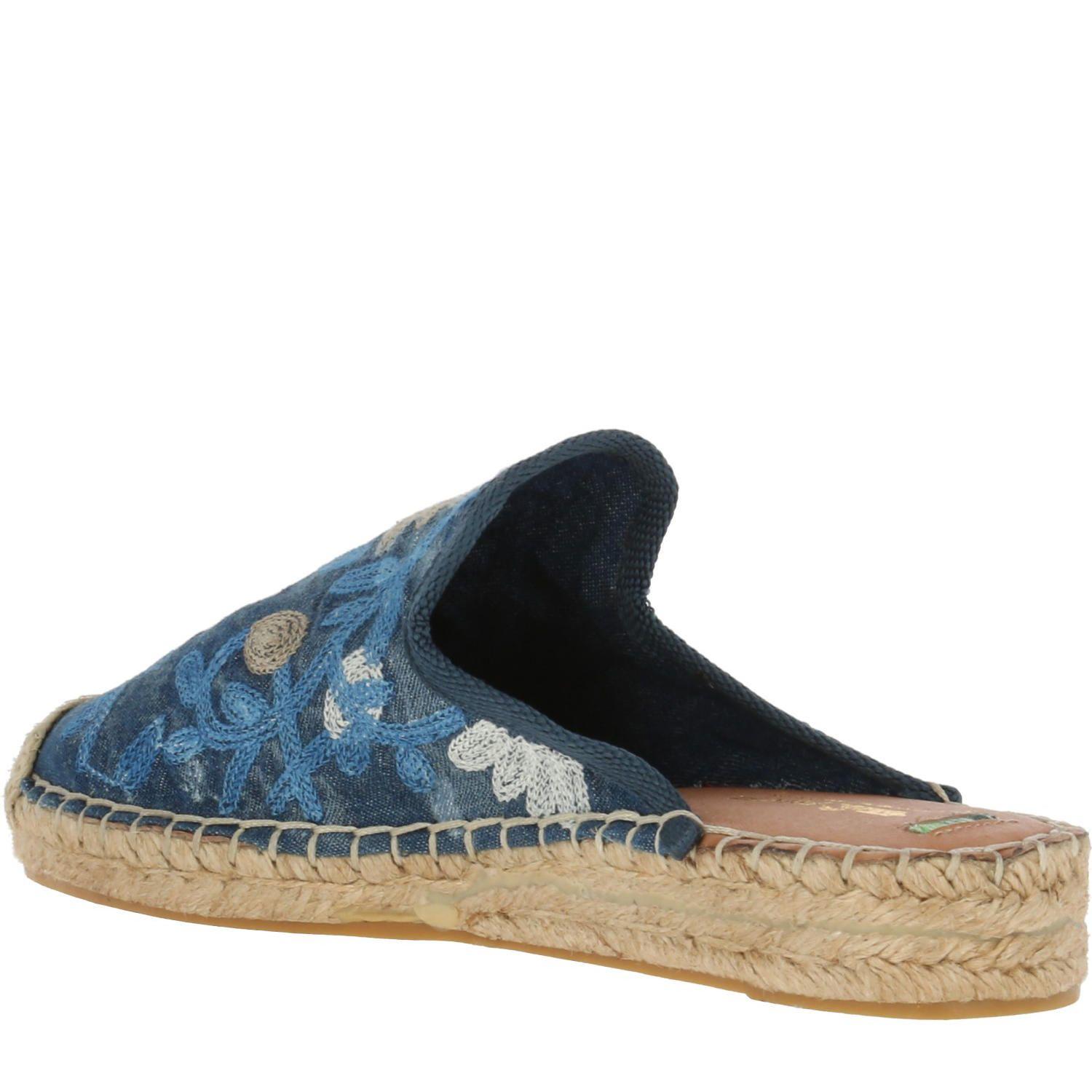 Alpargata Poliéster Princess Azul Mujer Rockford-4
