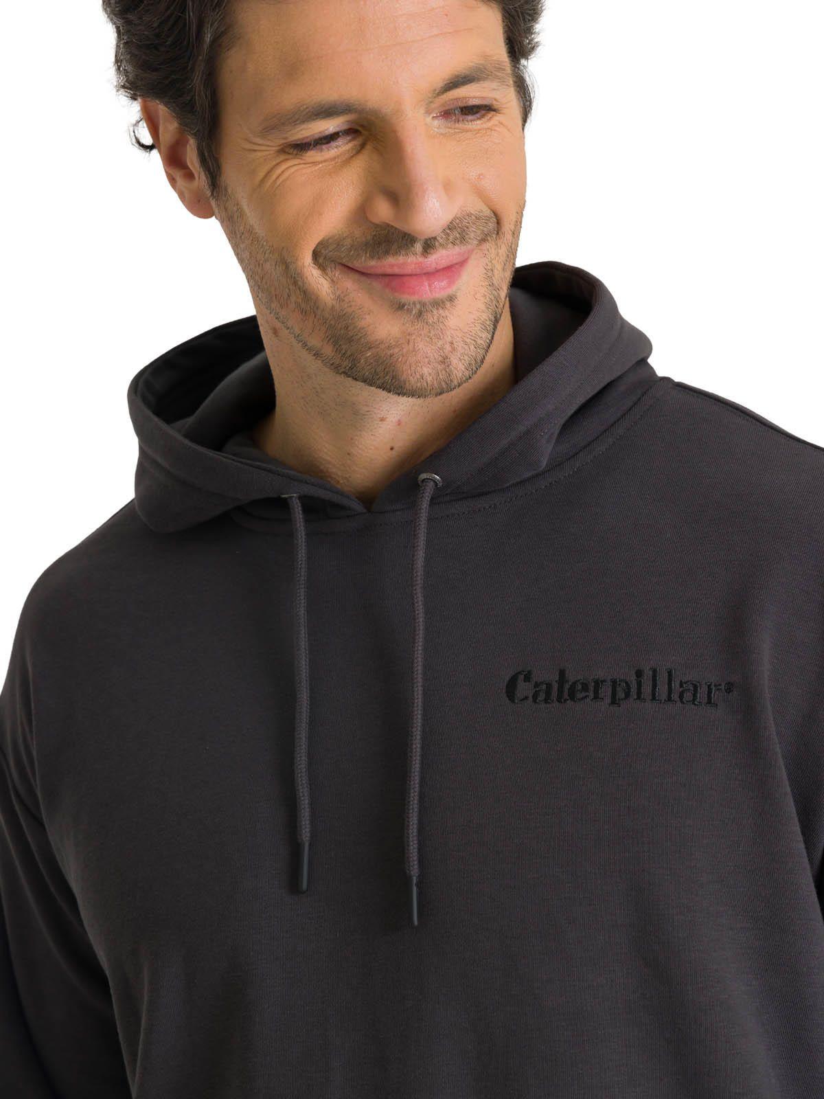 Polerón Con Gorro Hombre Relax French Terry Grafito-4