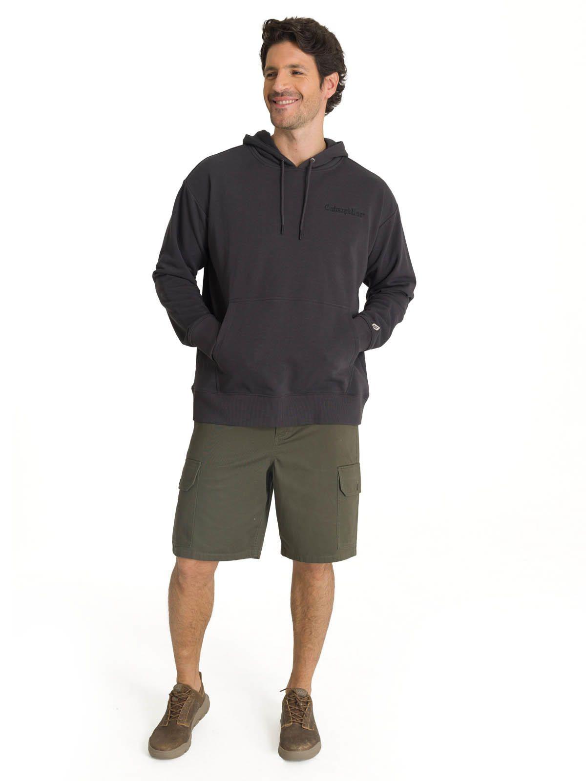 Polerón Con Gorro Hombre Relax French Terry Grafito-6