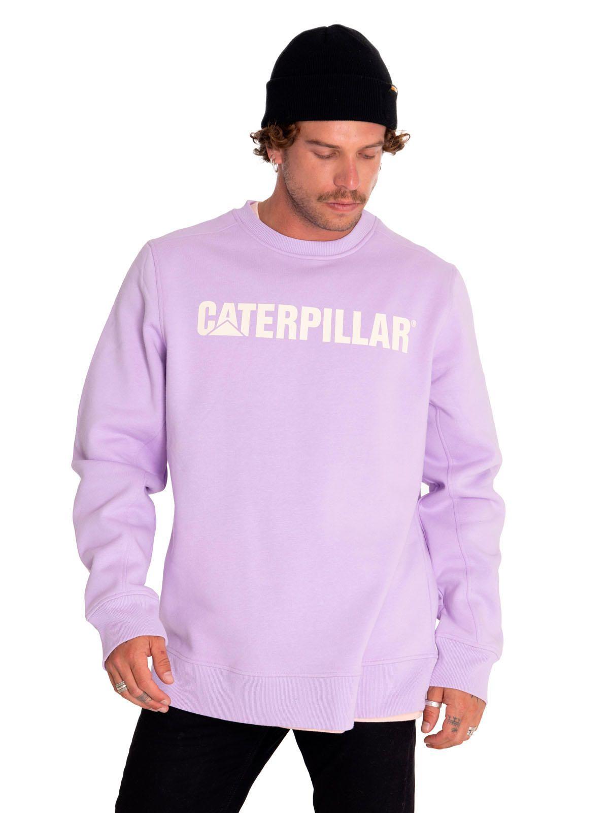 Polerón Unisex Logo Crewneck Sweatshirt Lila-1