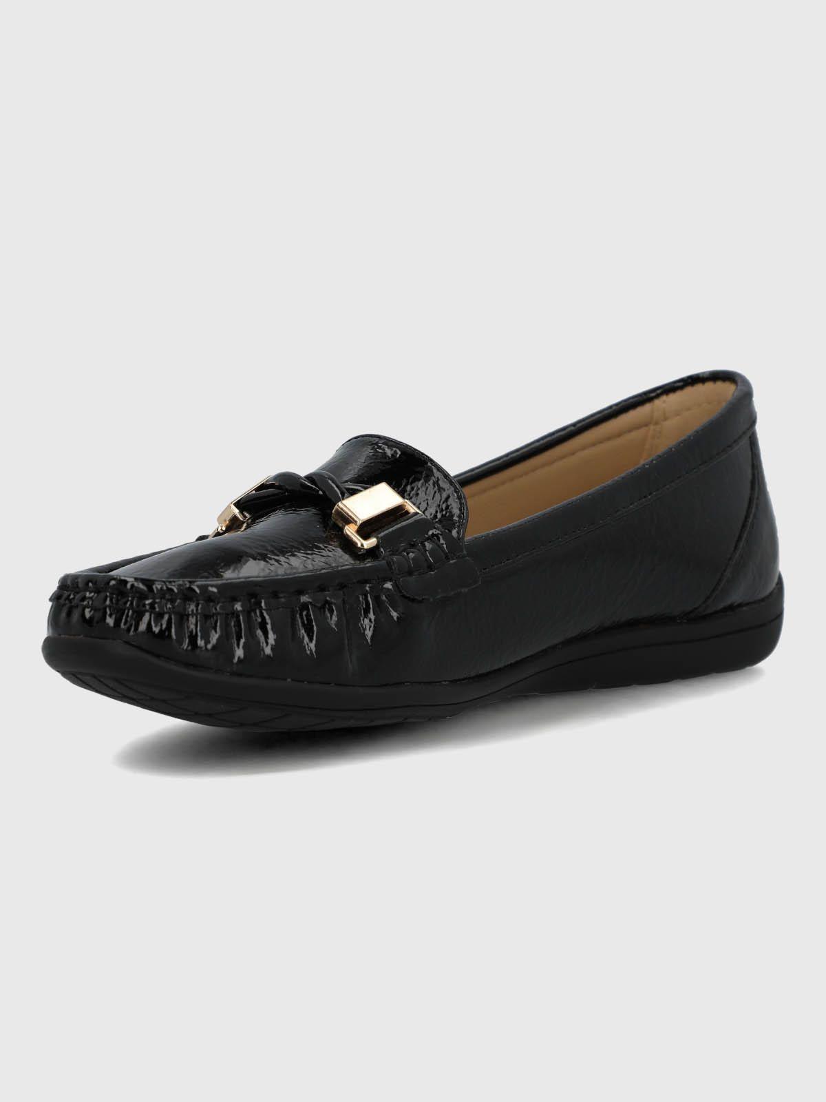 Mocasin Mujer Griselda Negro-5
