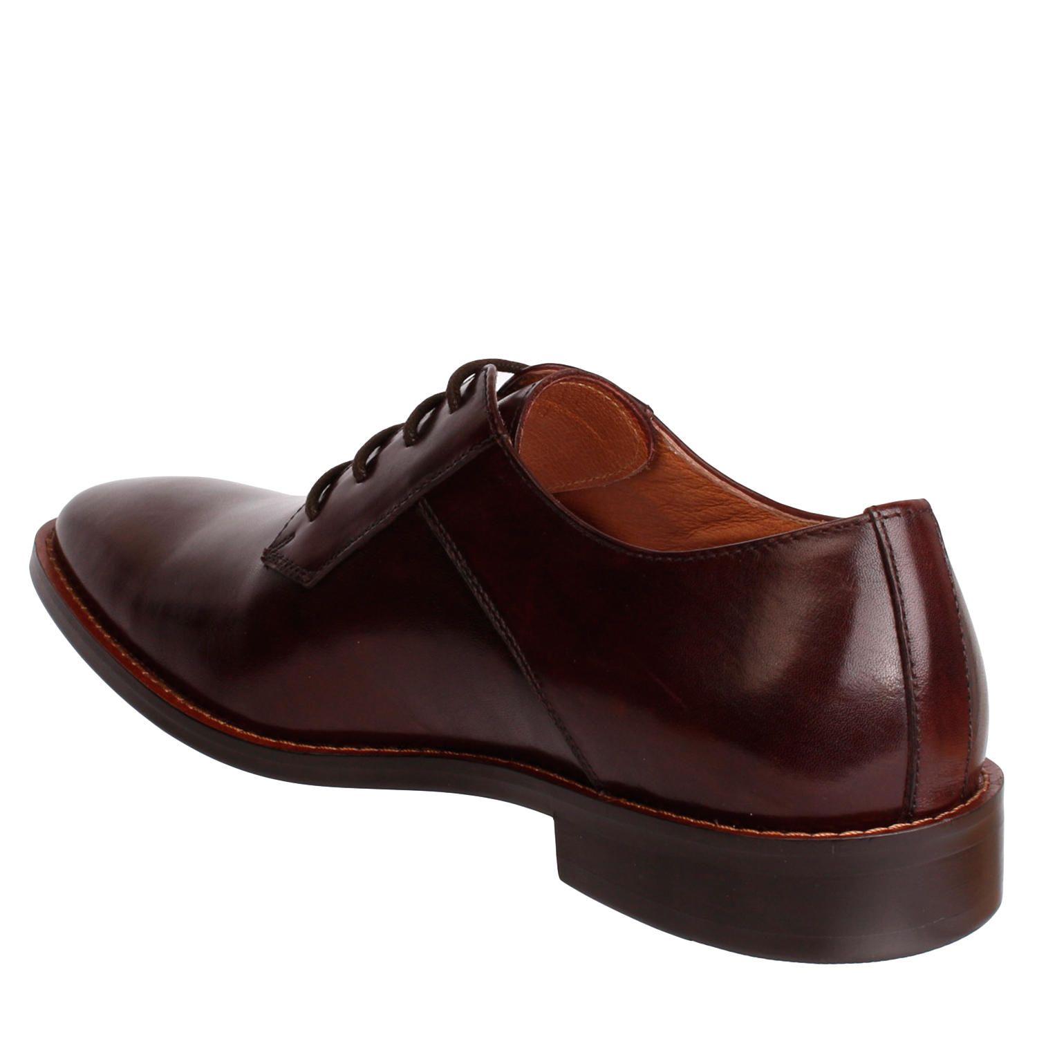 Zapato Cuero Hombre Blues Burdeo-4