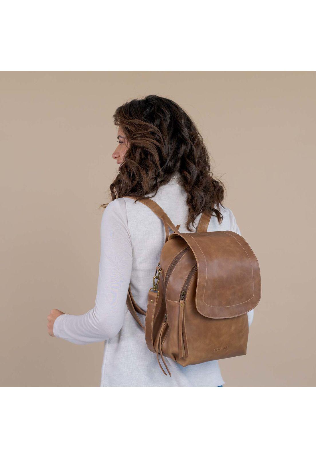 Cartera Mujer Lance Back Café-1