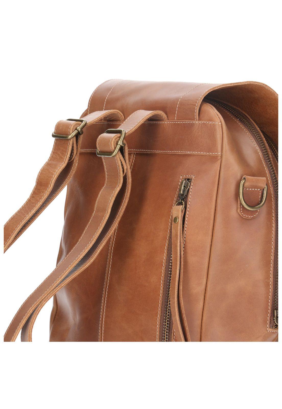 Cartera Mujer Lance Back Café-5