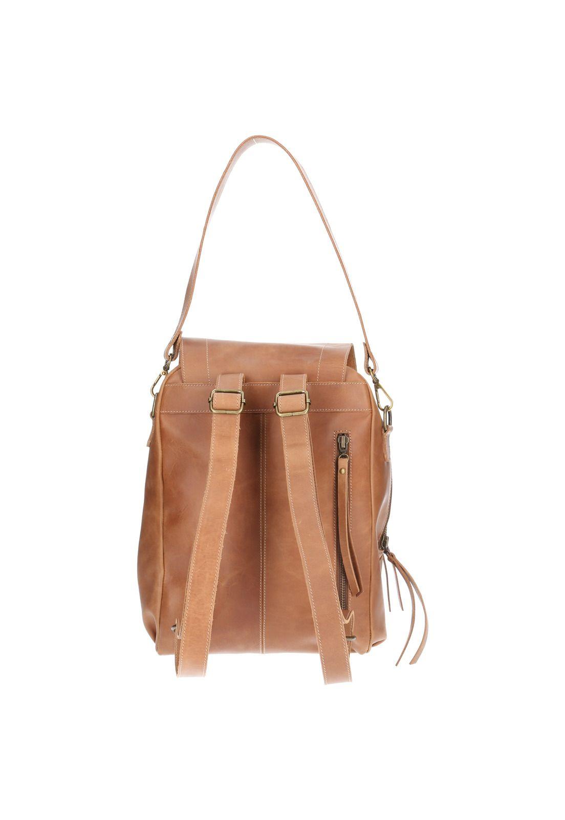 Cartera Mujer Lance Back Café-6