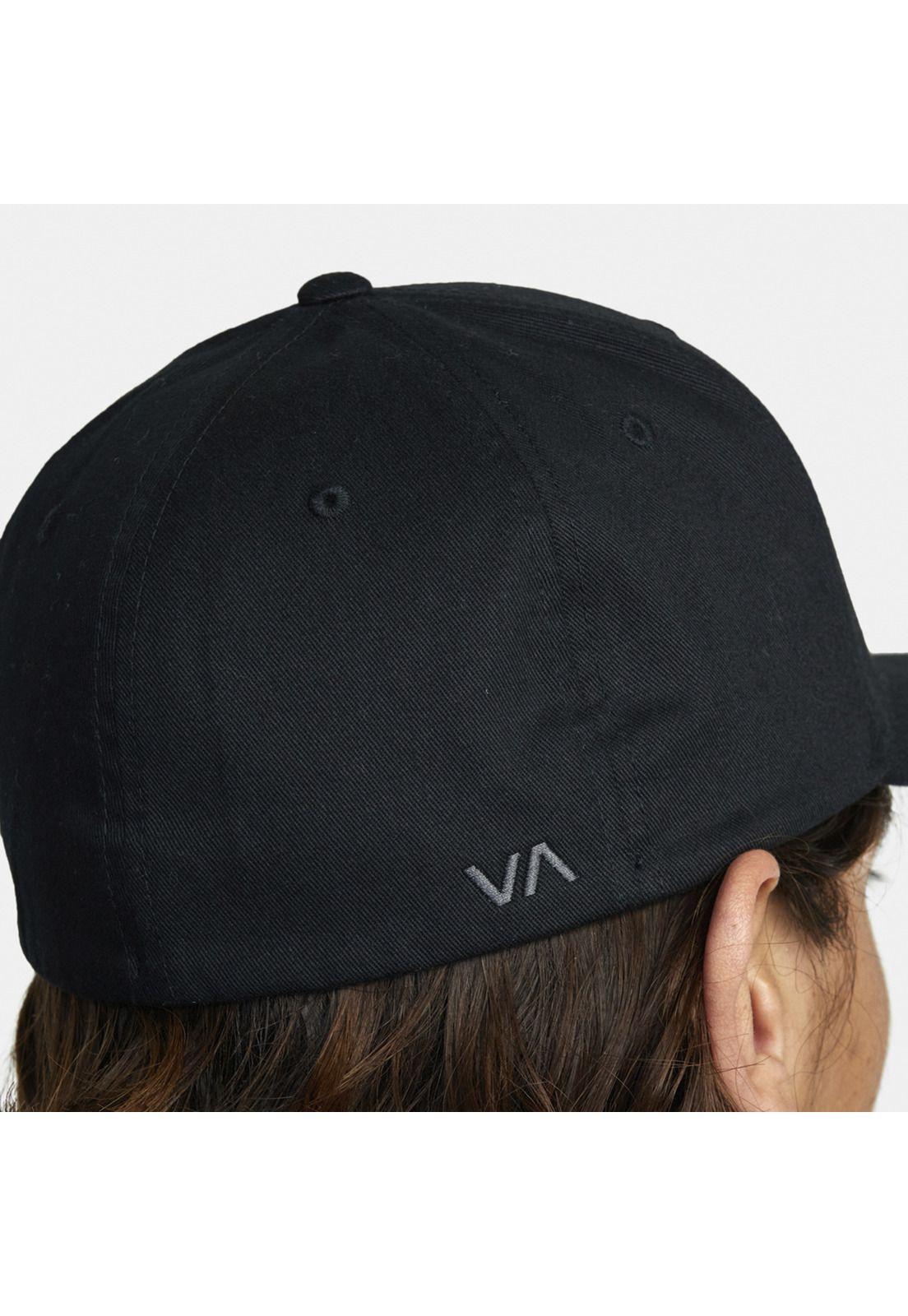 Jockey Hombre Rvca Flex Fit M Hats Negro-2