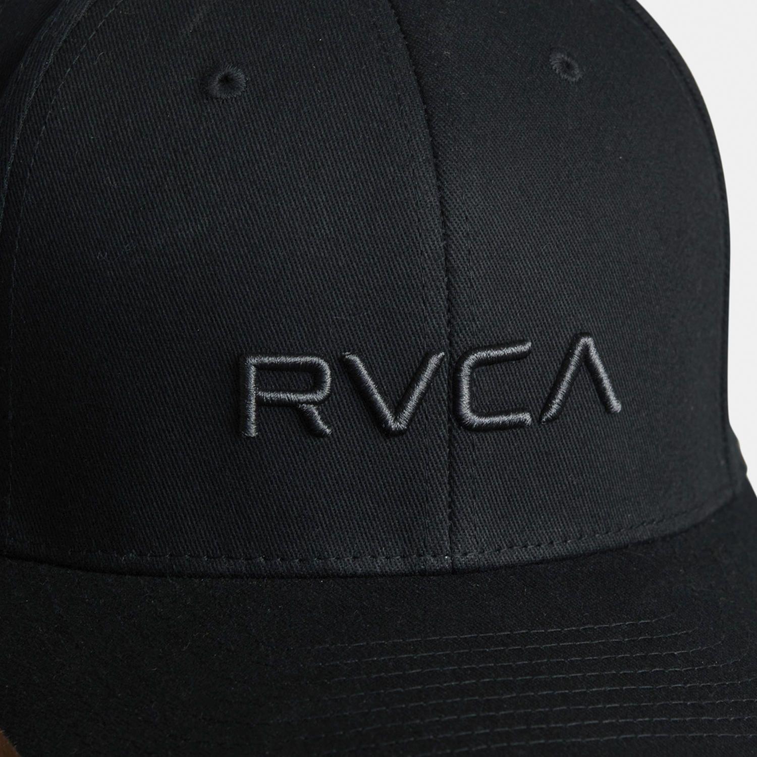 Jockey Hombre Rvca Flex Fit M Hats Negro-3