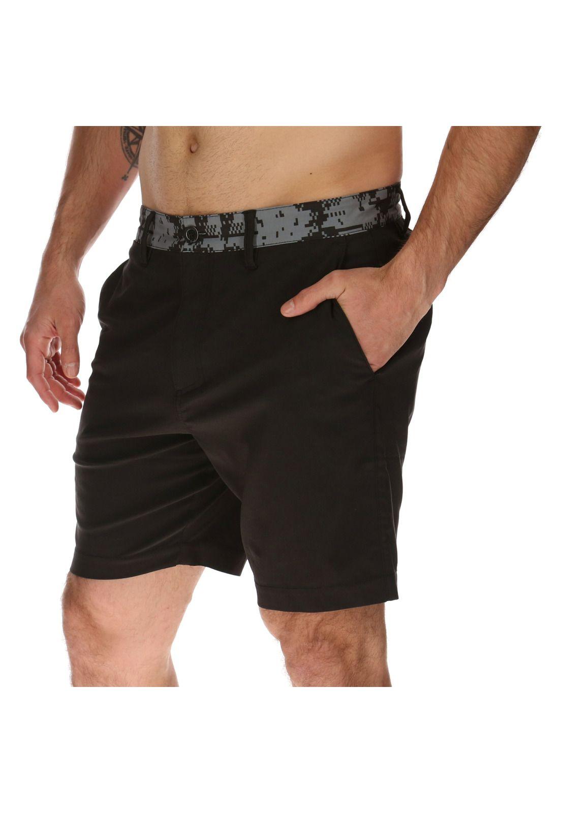Short Hombre Hibrido  Negro 7Veinte-1