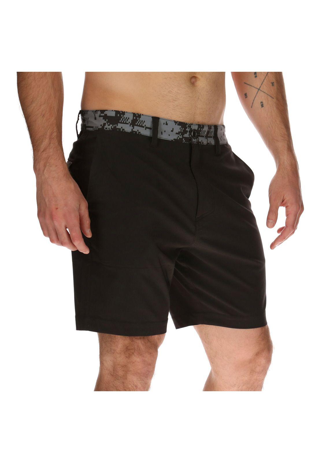 Short Hombre Hibrido  Negro 7Veinte-3