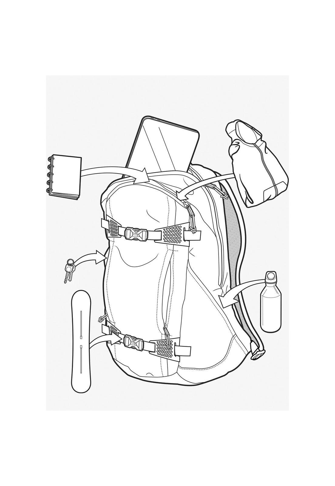 Mochila Day Hiker 25L Verde-1