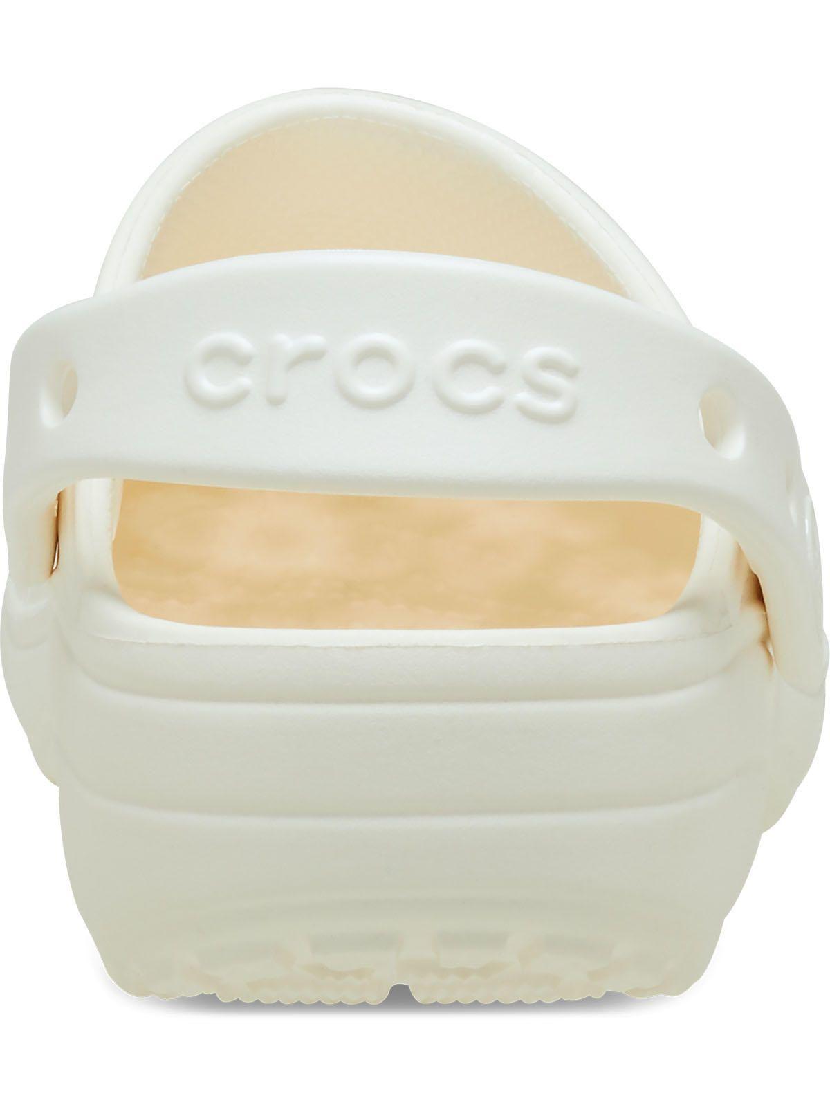 Zueco Crocs Niña Classic Clog Blanco-7