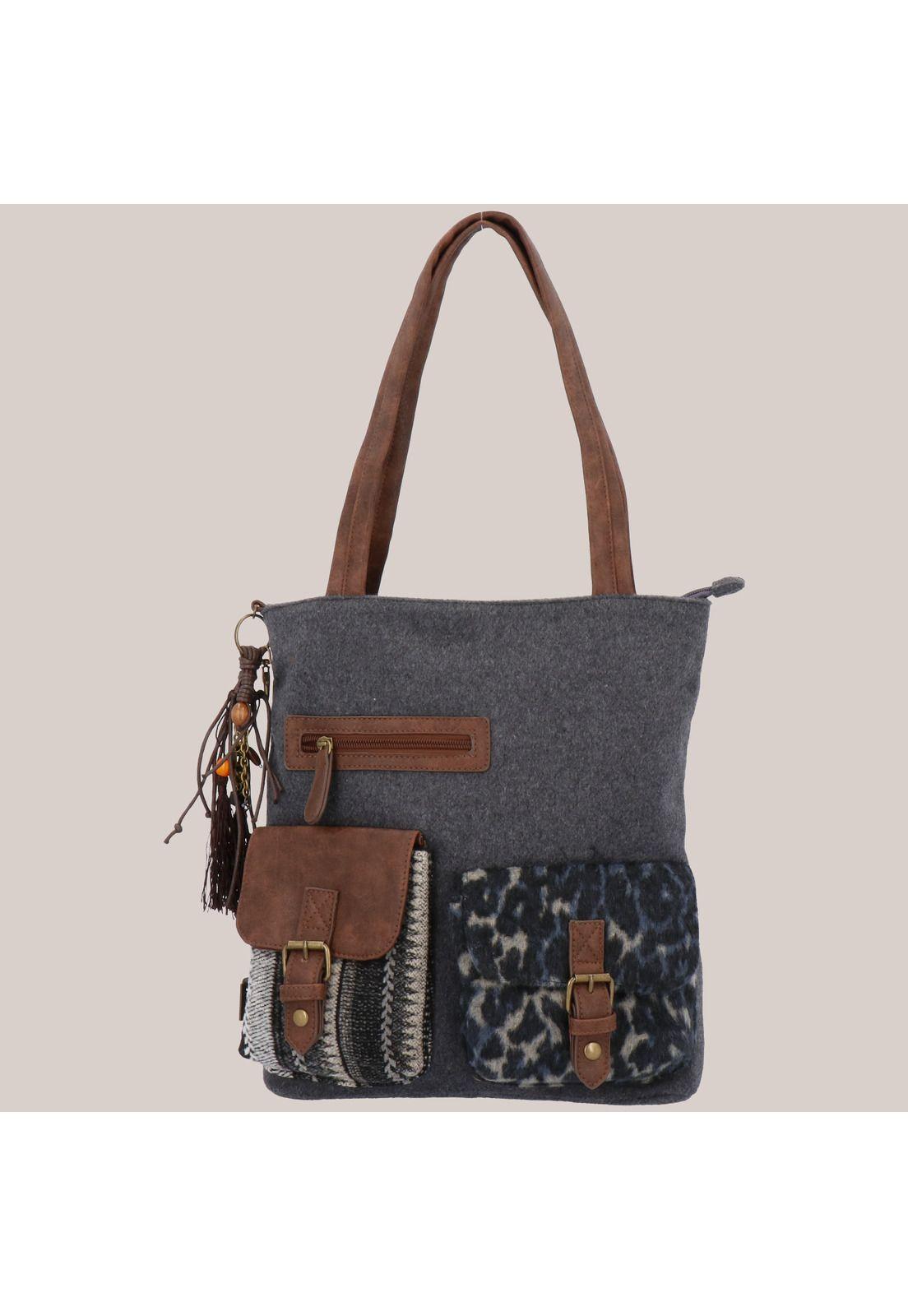 Cartera Morton Gris-0