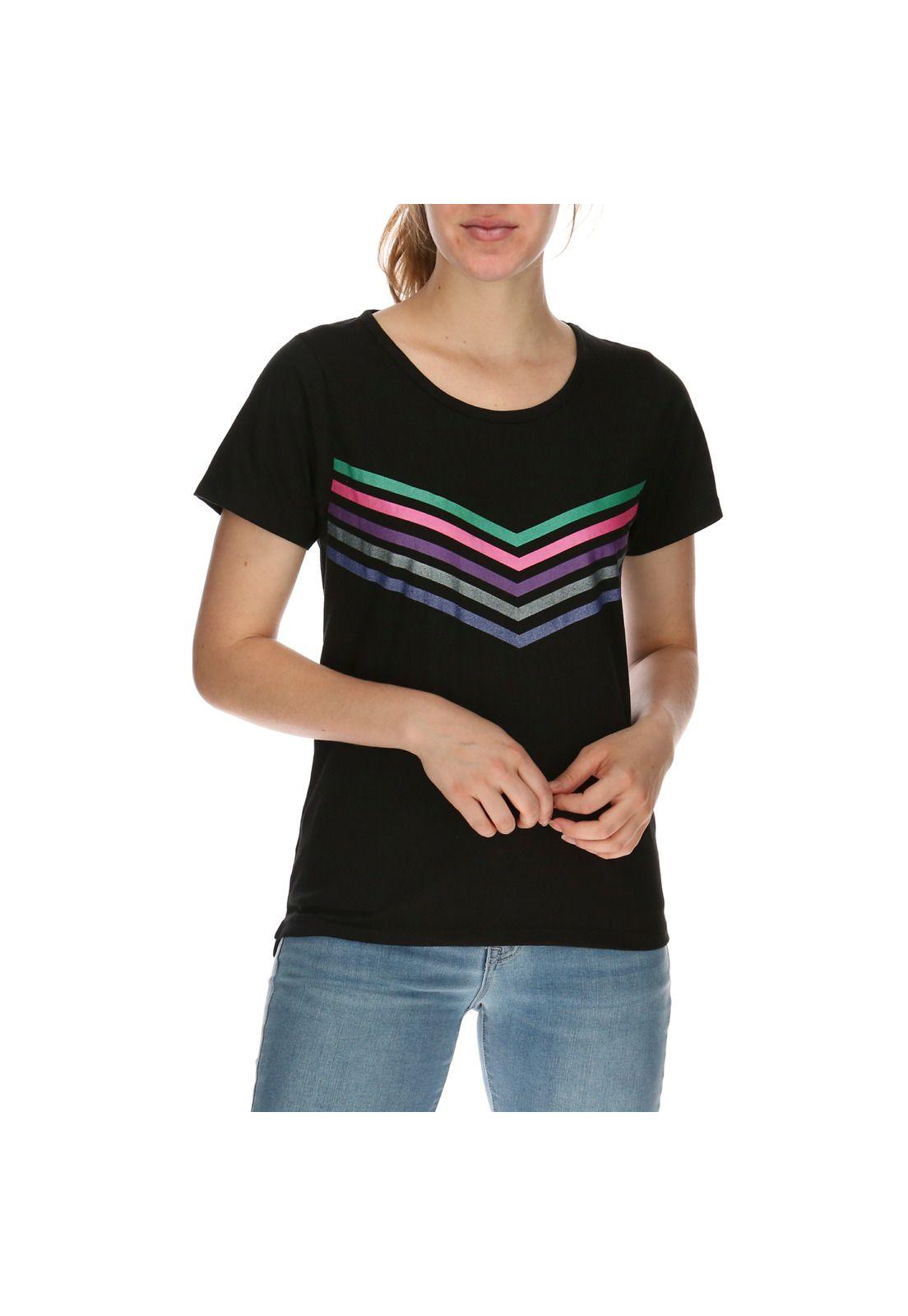 Polera Mujer Leda Negro-0