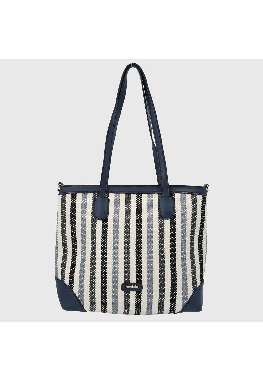 Cartera Mujer Ada Tote Azul-0
