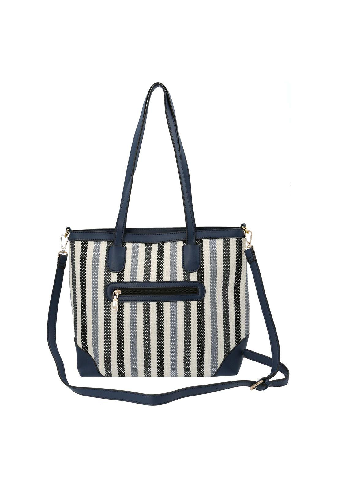 Cartera Mujer Ada Tote Azul-2