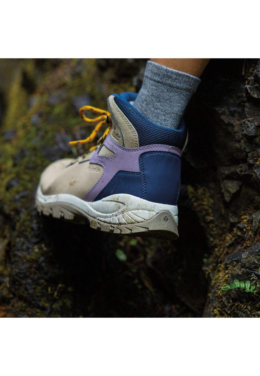 Botín Mujer Newton Ridge Plus Crema-1