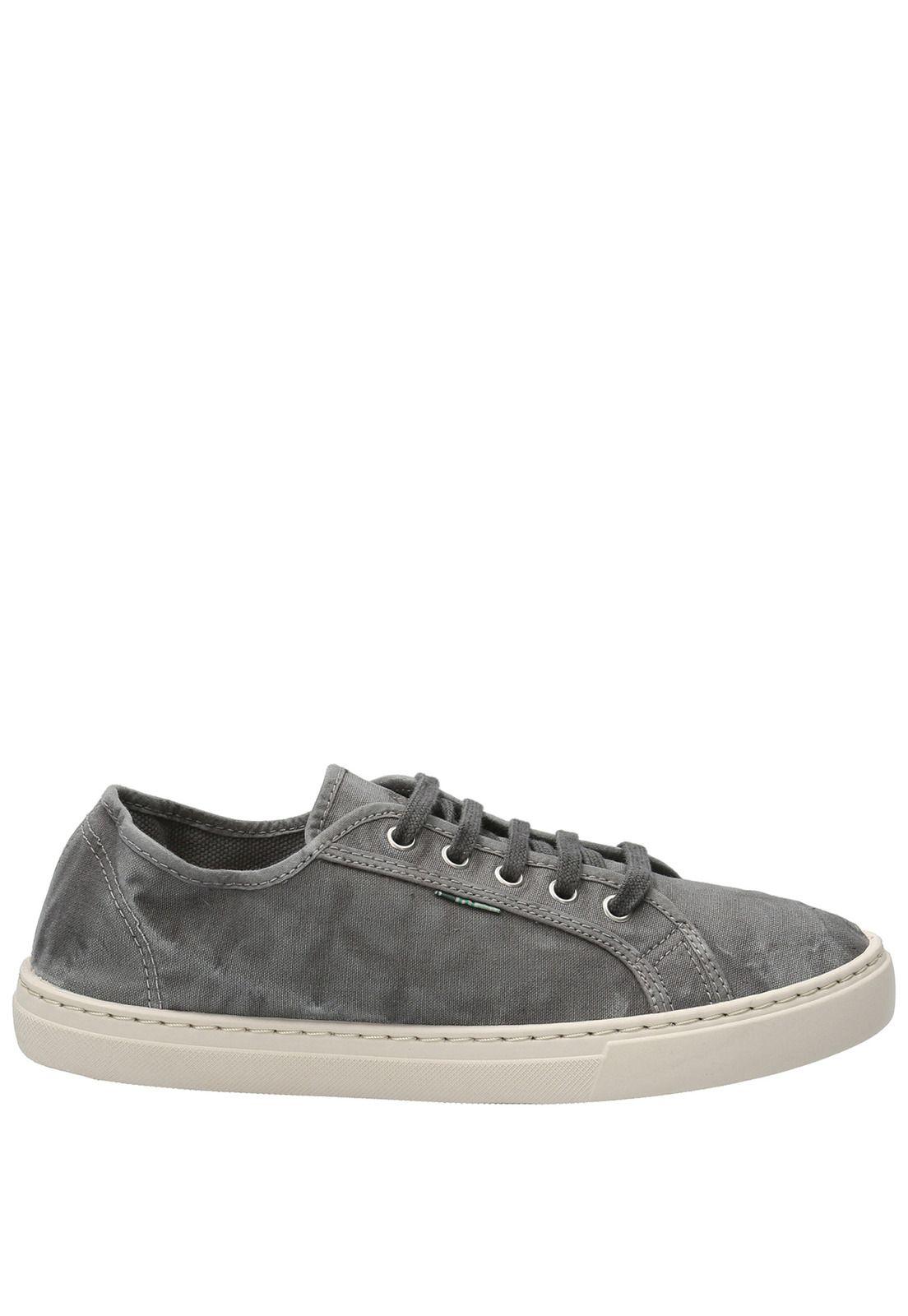 Zapatilla Algodón Orgánico Hombre Bronte Gris-0
