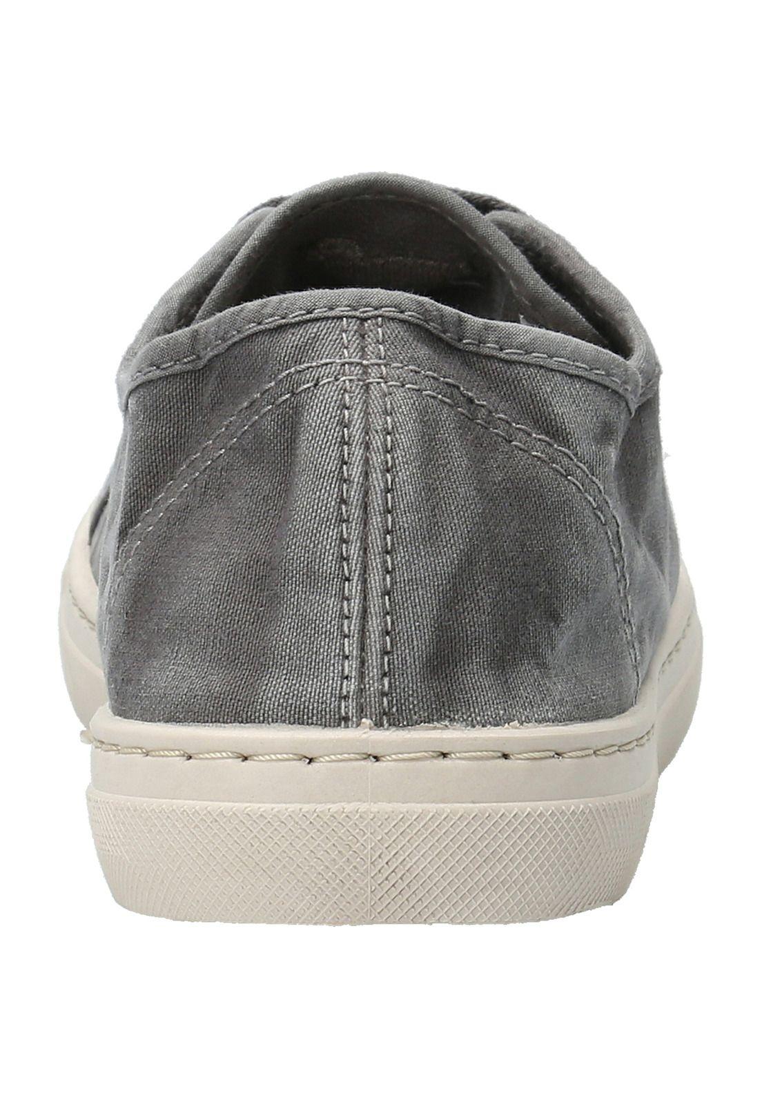 Zapatilla Algodón Orgánico Hombre Bronte Gris-6