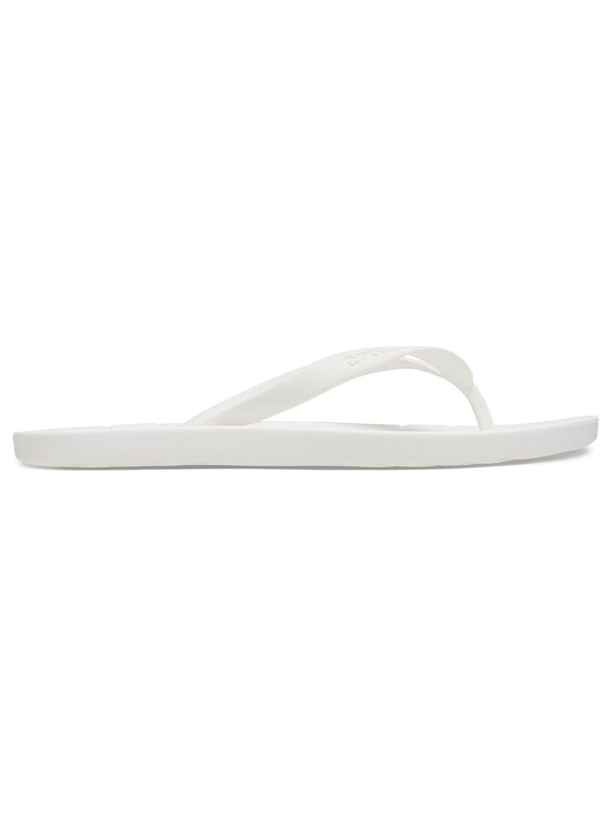 Sandalia Crocs Mujer Flip Blanco-0