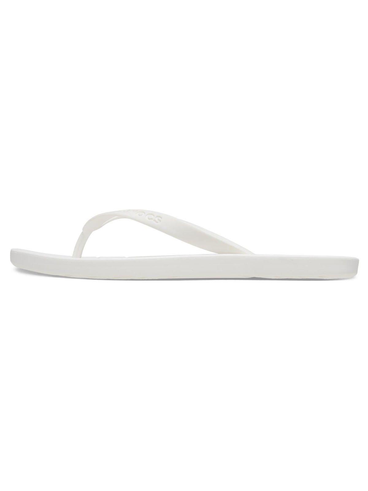 Sandalia Crocs Mujer Flip Blanco-1