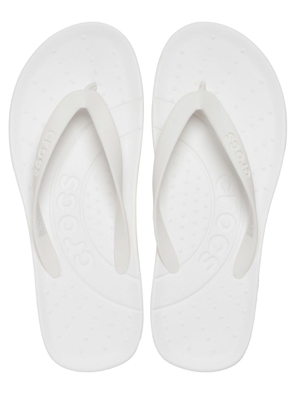 Sandalia Crocs Mujer Flip Blanco-4
