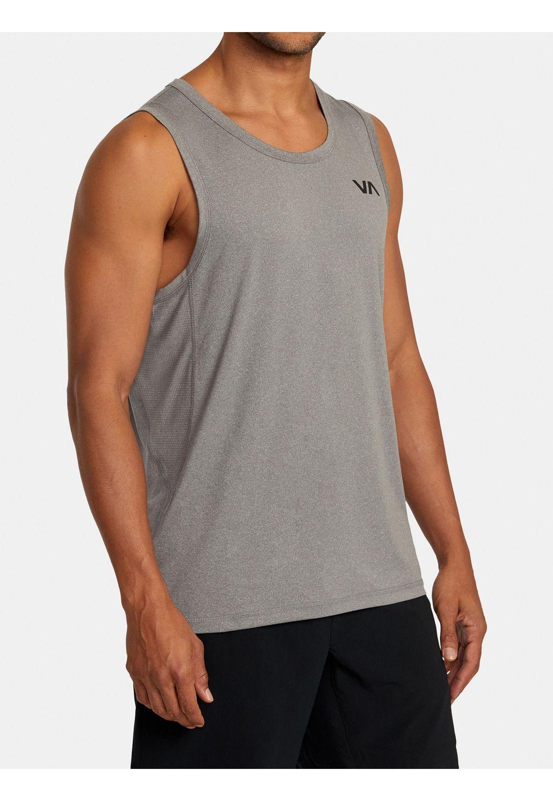 Polera Sin Mangas Hombre Sport Vent Gris-3