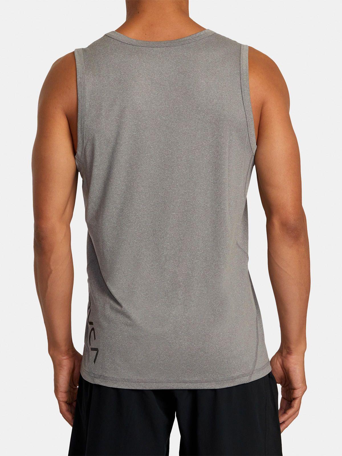 Polera Sin Mangas Hombre Sport Vent Gris-4