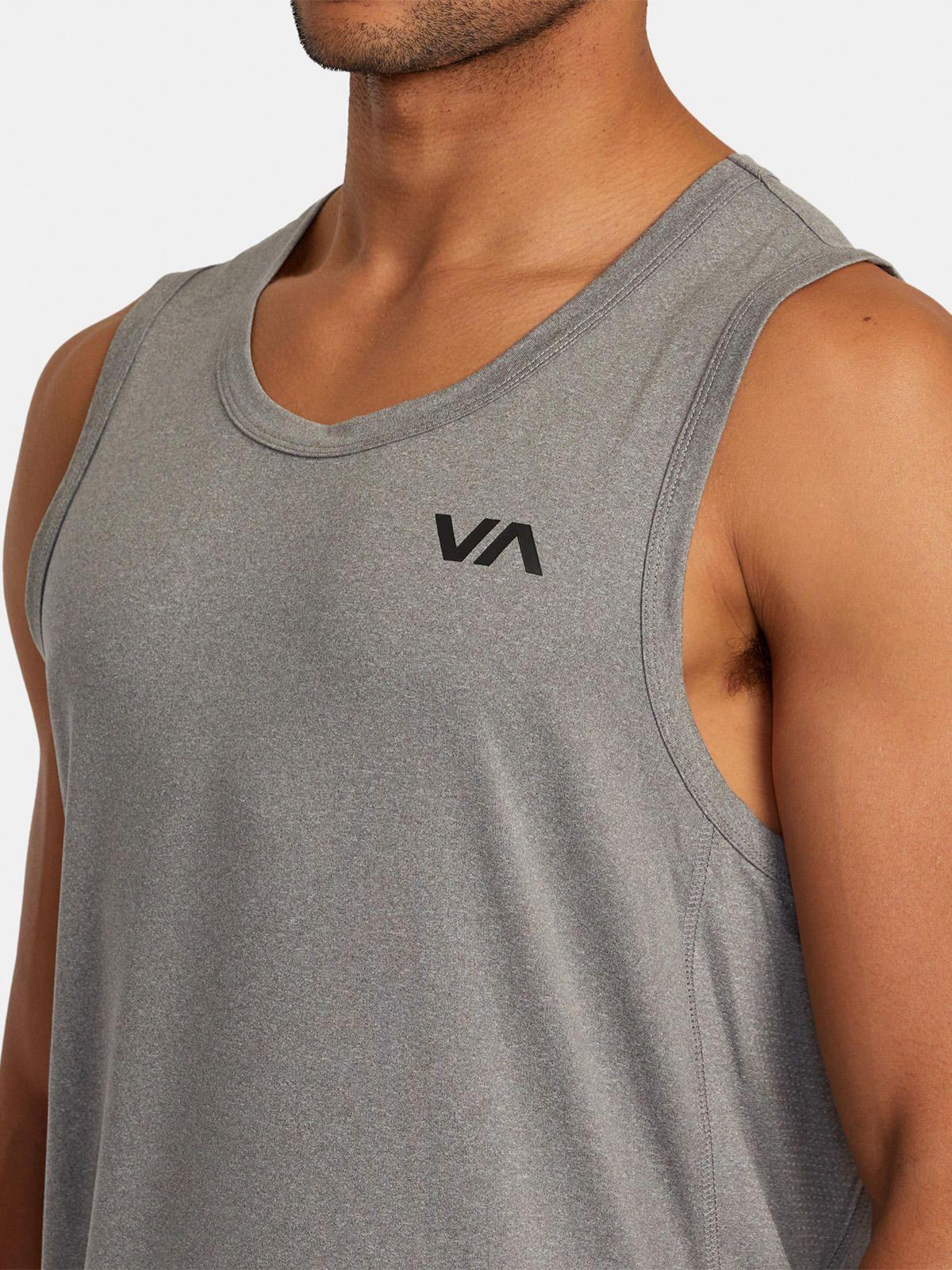 Polera Sin Mangas Hombre Sport Vent Gris-6
