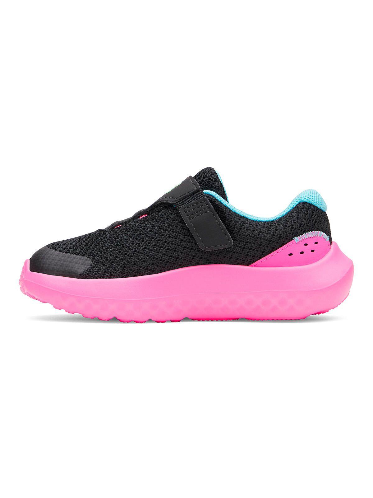 Zapatilla Infant UA Surge 4 AC negro para niña-1
