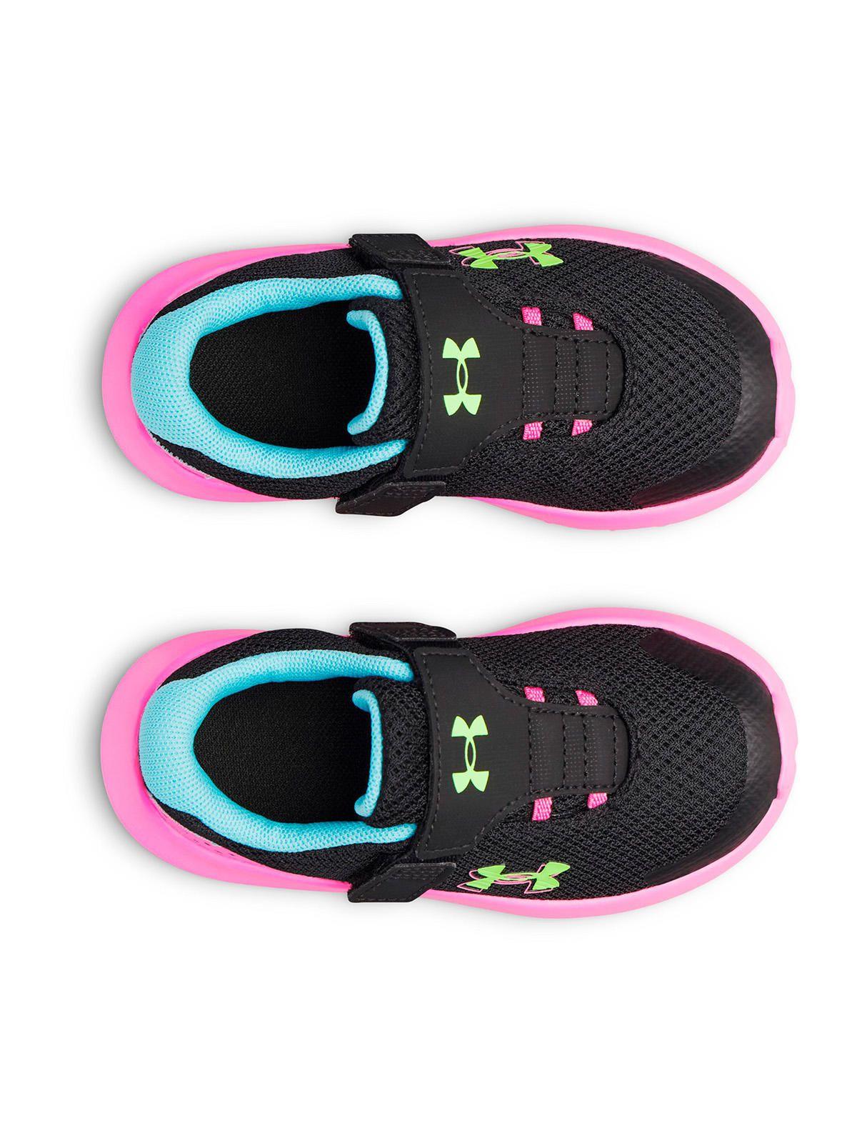 Zapatilla Infant UA Surge 4 AC negro para niña-4