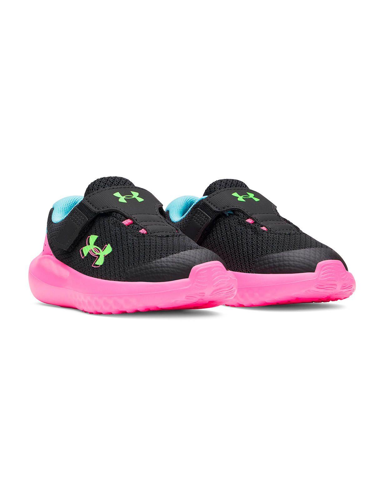Zapatilla Infant UA Surge 4 AC negro para niña-5
